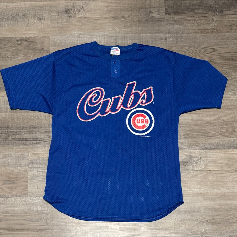 Vintage Chalk Line Locker Line Chicago Cubs Mesh Jersey (1996)